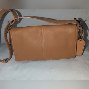 Vintage Y2K Coach Soho Flap Leather Crossbody. 9848